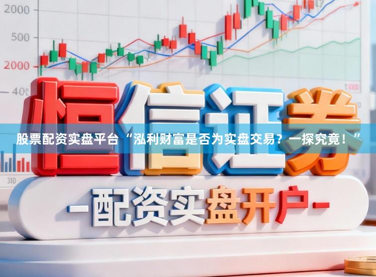 股票配资实盘平台 “泓利财富是否为实盘交易？一探究竟！”